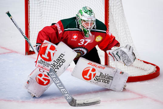 Frölundas målvakt Johan Gustafsson
