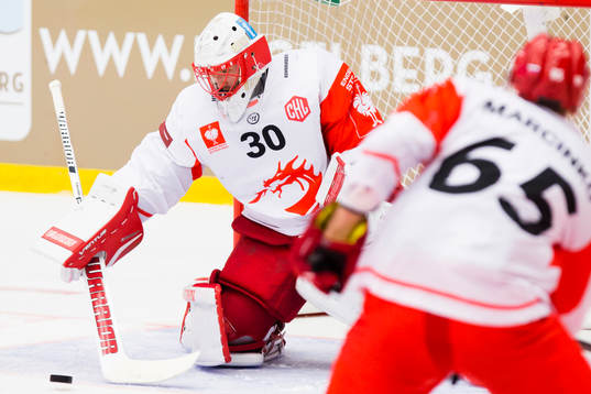 Simon Hrubec of Ocelari Trinec