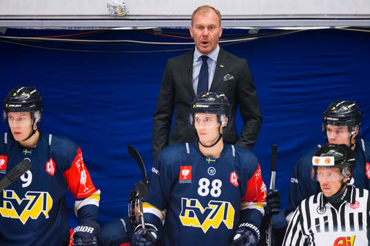 Johan Lindbom head coach of HV71