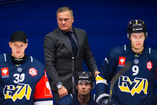 Stephan Lundh asst. coach of HV71