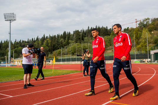 Mohamed Amine Elyounoussi and Omar Elabdellaoui