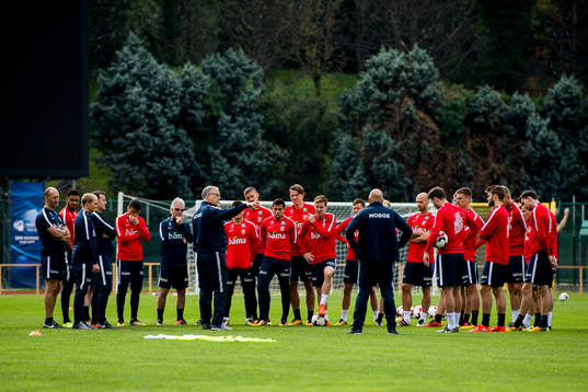 The Norwegian team