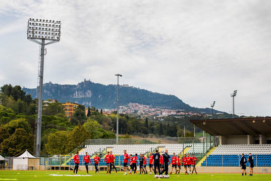 The Norwegian team