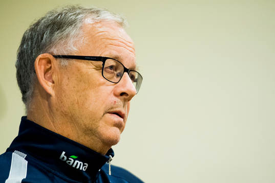 Lars Lagerbäck, head coach of Norway