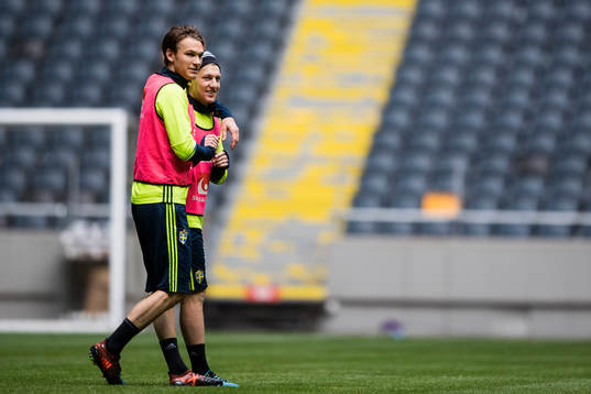 Albin Ekdal och Emil Forsberg