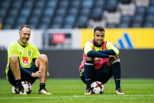 Andreas Granqvist och Isaac Kiese Thelin
