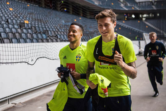 Martin Olsson och Victor Nilsson Lindelöf
