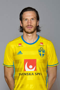 Gustav Svensson, spelare i Sveriges fotbollslandslag