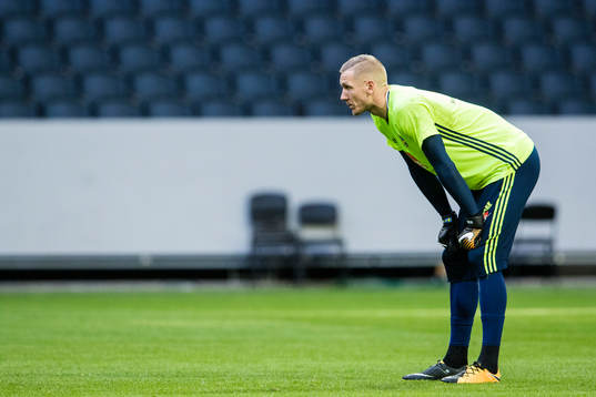 Sveriges målvakt Robin Olsen