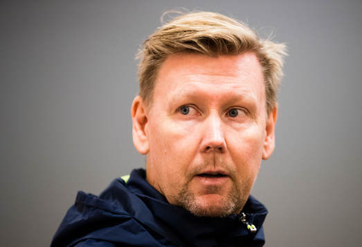Sveriges assisterande förbundskapten Peter Wettergren