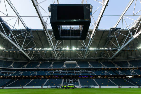 Öppet tak på Friends Arena