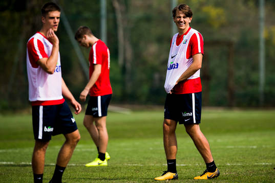 Markus Henriksen and Sander Berge