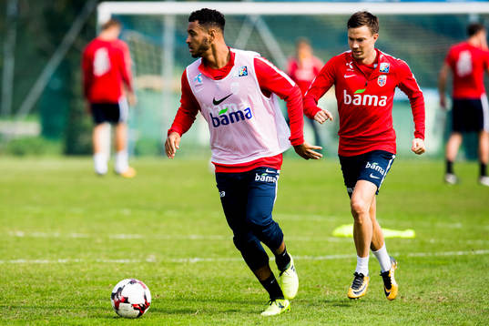 Joshua King and Martin Linnes