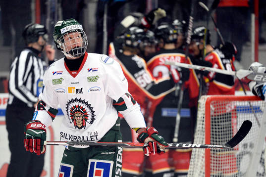 Frölundas Rasmus Dahlin deppar