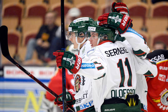 Frölundas Victor Olofsson jublar