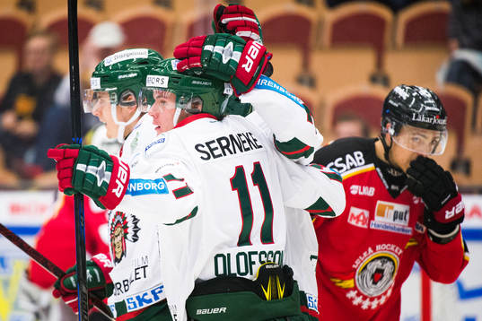 Frölundas Victor Olofsson jublar
