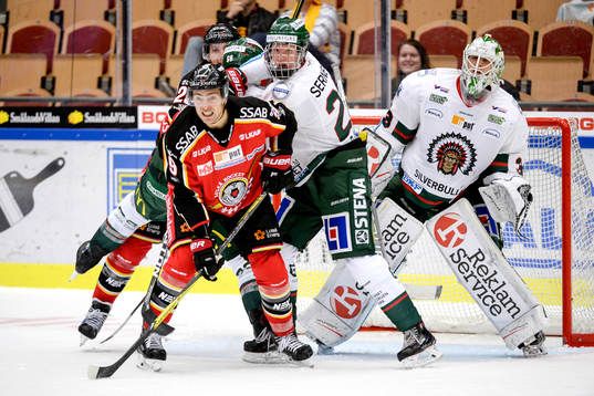 Luleås Johan Forsberg och Frölundas Rasmus Dahlin