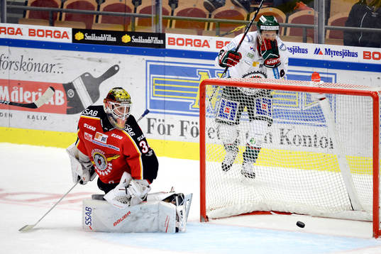 Frölundas Mats Rosseli Olsen jublar