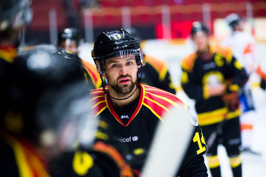 Brynäs Johan Alcén jublar