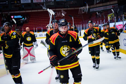 Brynäs Ryan Gunderson jublar