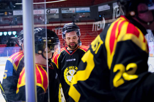 Brynäs Johan Alcén  jublar