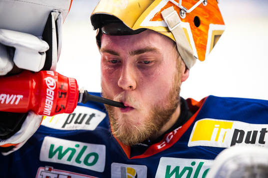 Växjös målvakt Viktor Andrén