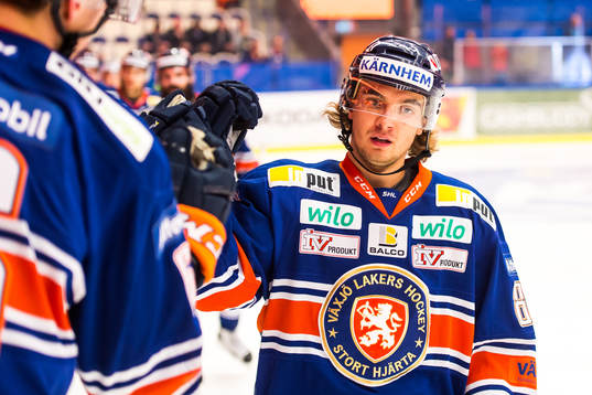 under ishockeymatchen i SHL mellan Växjö och Mora