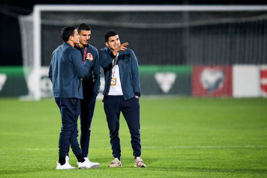 Omar Elabdellaoui, Mohamed Elyounoussi and Tarik