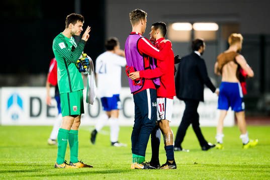 Goalkeeper Rune Almenning Jarstein, goalkeeper Ørjan