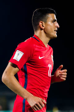 Mohamed Elyounoussi of Norway celebrates