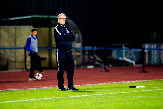 Lars Lagerbäck, head coach of Norway