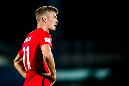 Alexander Sørloth of Norway