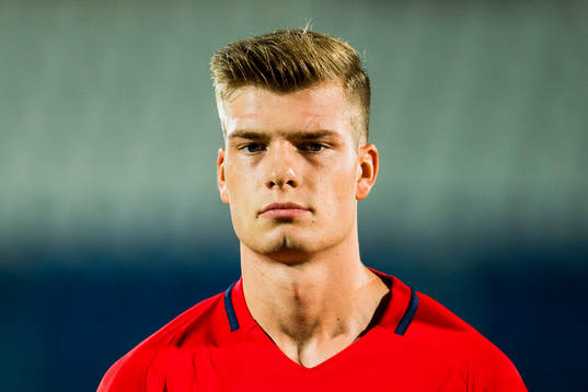 Alexander Sørloth of Norway
