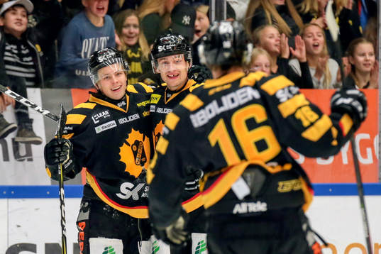 Skellefteås Tim Söderlund, Adam Pettersson och Linus