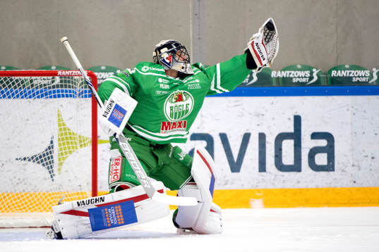 Rögles målvakt Justin Pogge