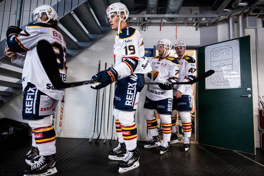 Djurgårdens Jesper Pettersson, Rene Bourque och Linus