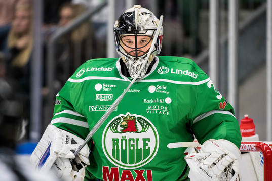 Rögles målvakt Justin Pogge