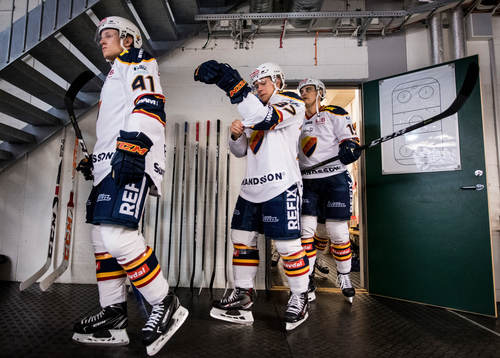 Djurgårdens Alexander Falk, Jesper Pettersson och Rene