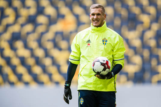 Sveriges målvakt Robin Olsen
