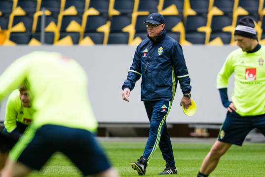 Sveriges förbundskapten Janne Andersson