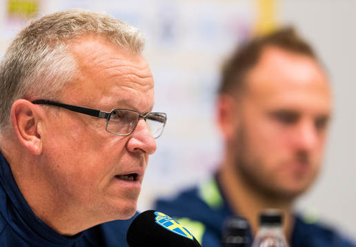 Sveriges förbundskapten Janne Andersson