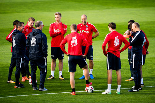 Alexander Toft Søderlund and Tore Reginiussen of Norway