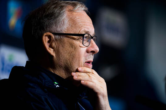 Lars Lagerbäck, head coach of Norway