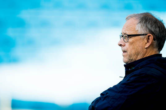 Lars Lagerbäck, head coach of Norway
