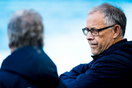 Lars Lagerbäck, head coach of Norway