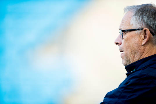 Lars Lagerbäck, head coach of Norway
