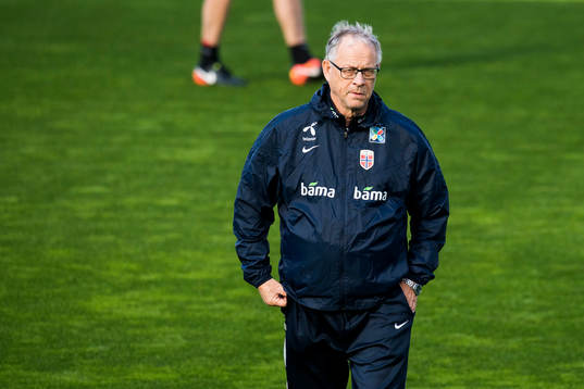 Lars Lagerbäck, head coach of Norway