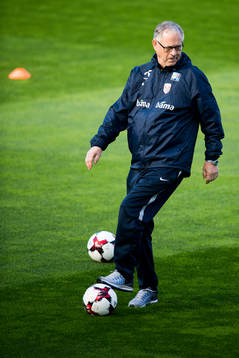 Lars Lagerbäck, head coach of Norway