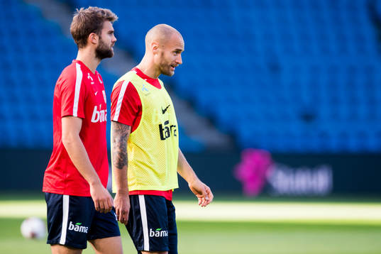 Jørgen Skjelvik and Tore Reginiussen of Norway