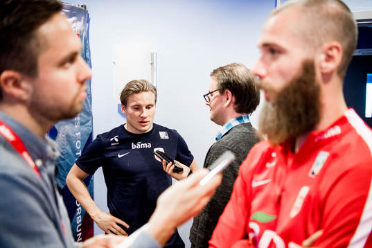 Jonas Svensson and Jo Inge Berget of Norway